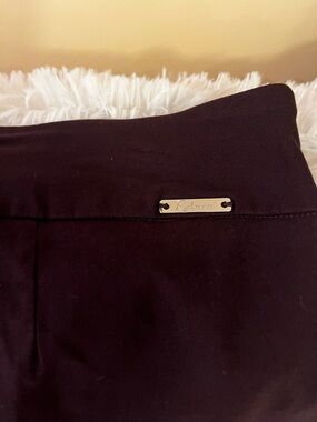 Kenar Straight Leg Pants in Deep Plum